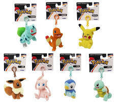 Pokemon - 3.5 Keychain Plush
